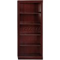 Bush Ind Bush Furniture 5-Shelf Bookcase - Harvest Cherry - Saratoga Series W1615C-03